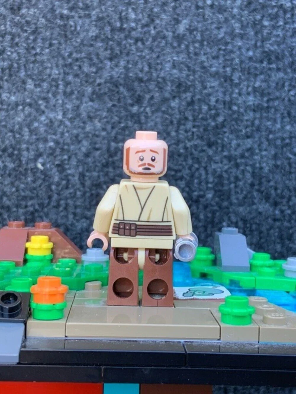 LEGO Star Wars Qui-Gon Jinn sw0810 Minifigure from Set 75169